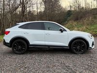 Used Audi Q3 Sportback Black Edition 150 HP (110 kW) 2021 White SUV