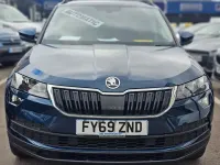 Used Skoda Karoq SE 150 HP (110 kW) 2019 Blue SUV