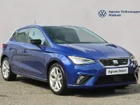 Used Seat Ibiza FR 95 HP (69 kW) 2020 Blue Hatchback