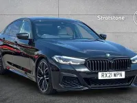 Used BMW 530 M Sport 282 HP (207 kW) 2021 Black