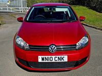 Used VW Golf VI SE 105 HP (77 kW) 2010 Red Hatchback