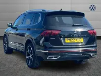 Used VW Tiguan Allspace R-line 150 HP (110 kW) 2022 Black SUV