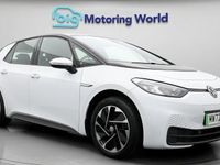 Used VW ID.3 Pure 110 kW (150 HP) 2021 White Hatchback