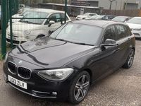 Used BMW 116 Sport Line 2012 Black Hatchback