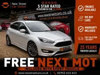 Used Ford Focus ST-Line 140 HP (102 kW) 2018 Silver Hatchback
