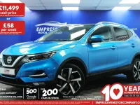 Used Nissan Qashqai S 115 HP (84 kW) 2019 Blue SUV