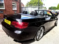 Used BMW 320 Cabriolet M Sport 2011 Black Cabriolet