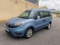 Used Fiat Doblò Lounge 95 HP (69 kW) 2017 Blue MPV