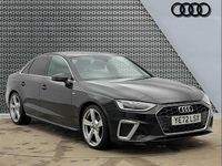 Used Audi A4 S-Line 150 HP (110 kW) 2022 Black Sedan