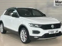 Used VW T-Roc SEL 150 HP (110 kW) 2019 White SUV