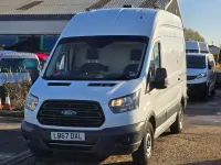 Used Ford Transit 130 HP (95 kW) 2018 White Van