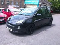 Used Vauxhall Adam Slam 70 HP (51 kW) 2015 Black Hatchback