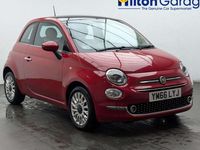 Used Fiat 500 Lounge 69 HP (50 kW) 2016 Red Hatchback