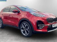 Used Kia Sportage GT-Line 136 HP (100 kW) 2021 Red SUV