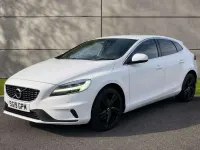 Used Volvo V40 R-Design 120 HP (88 kW) 2019 White Hatchback