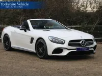 Used Mercedes SL63 AMG AMG 571 HP (419 kW) 2019 White Cabriolet