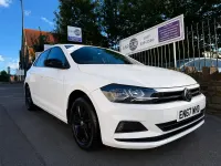 Used VW Polo SE 95 HP (69 kW) 2018 White Hatchback