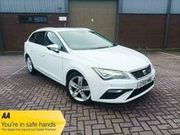 Used Seat Leon FR 150 HP (110 kW) 2020 White Estate