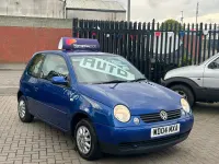 Used VW Lupo S 75 HP (55 kW) 2004 Blue Hatchback
