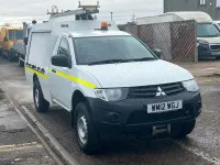 Used Mitsubishi L200 134 HP (98 kW) 2012 White Pickup
