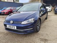 Used VW Golf VII SE 2018 Blue Hatchback
