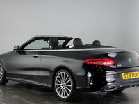Used Mercedes C300 AMG Line Premium Plus 245 HP (180 kW) 2018 Black Cabriolet