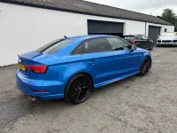 Used Audi S3 Black Edition 300 HP (220 kW) 2020 Blue Sedan