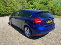 Used Ford Focus Zetec 2015 Blue Hatchback