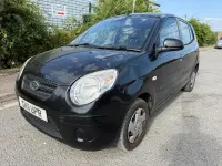 Used Kia Picanto 61 HP (44 kW) 2011 Black Hatchback