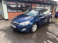 Gebraucht Vauxhall Astra 2010 Blau Kleinwagen