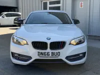 Used BMW 218 Sport Line 134 HP (98 kW) 2016 White Coupe