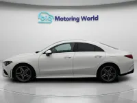 Used Mercedes CLA180 AMG line 136 HP (100 kW) 2021 White Coupe