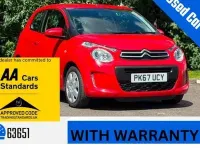 Used Citroën C1 Feel 68 HP (50 kW) 2017 Red Hatchback