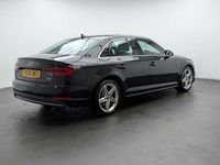 Used Audi A4 S-Line 150 HP (110 kW) 2018 Black Sedan