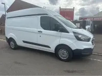 Used Ford Transit Custom 105 HP (77 kW) 2018 Green Van