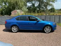 Used Skoda Octavia SE L 150 HP (110 kW) 2018 Blue Hatchback
