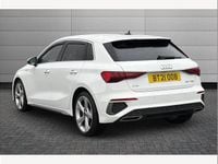 Used Audi A3 S-Line 150 HP (110 kW) 2021 Ibis white Hatchback