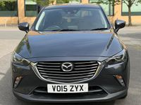 Begagnad Mazda CX-3 Inclusive 105 HK (77 kW) 2015 Grå SUV