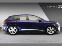 Used Audi Q4 e-tron S-Line 150 kW (204 HP) 2021 Blue SUV
