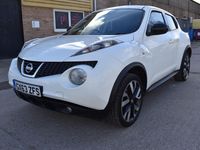 Used Nissan Juke N-TEC 117 HP (86 kW) 2013 White SUV