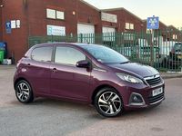 Used Peugeot 108 Allure 82 HP (60 kW) 2015 Mauve/purple Hatchback