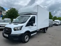 Used Ford Transit S 130 HP (95 kW) 2021 White Cabriolet