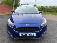 Used Ford Focus Zetec 120 HP (88 kW) 2015 Deep impact blue Hatchback