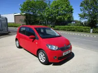 Used Skoda Citigo Elegance 75 HP (55 kW) 2013 Red Hatchback