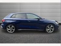 Used Audi A3 Black Edition 150 HP (110 kW) 2024 Blue Hatchback