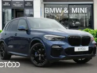 Used BMW X5 M Sport 261 HP (191 kW) 2020 Blue SUV