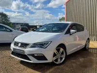 Used Seat Leon FR 150 HP (110 kW) 2019 White Hatchback