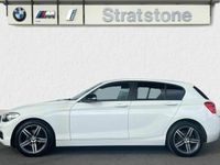 Used BMW 118 Sport Line 134 HP (98 kW) 2019 White Hatchback