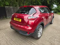 Begagnad Nissan Juke Acenta Premium 110 HK (80 kW) 2015 Röd SUV