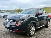Usado Nissan Juke Acenta Premium 115 HP (84 kW) 2015 Preto SUV